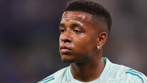 Arroyo durante confronto contra o Fortaleza no Brasileirão de 2025.