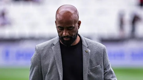 Fabinho Soldado diretor do Corinthians antes da partida contra o Ceara no estadio Arena Corinthians pelo campeonato Brasileiro A 2025. Foto: Fabio Giannelli/AGIF