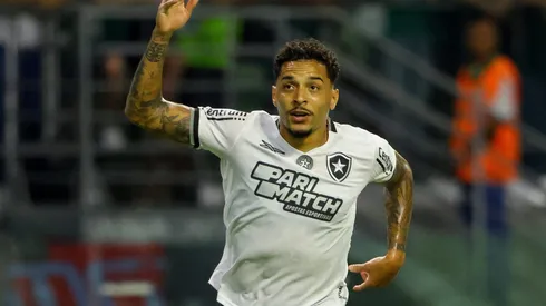 SP - SAO PAULO - 26/11/2024 - BRASILEIRO A 2024, PALMEIRAS X BOTAFOGO - Gregore jogador do Botafogo comemora seu gol durante partida contra o Palmeiras no estadio Arena Allianz Parque pelo campeonato Brasileiro A 2024. Foto: Joisel Amaral/AGIF