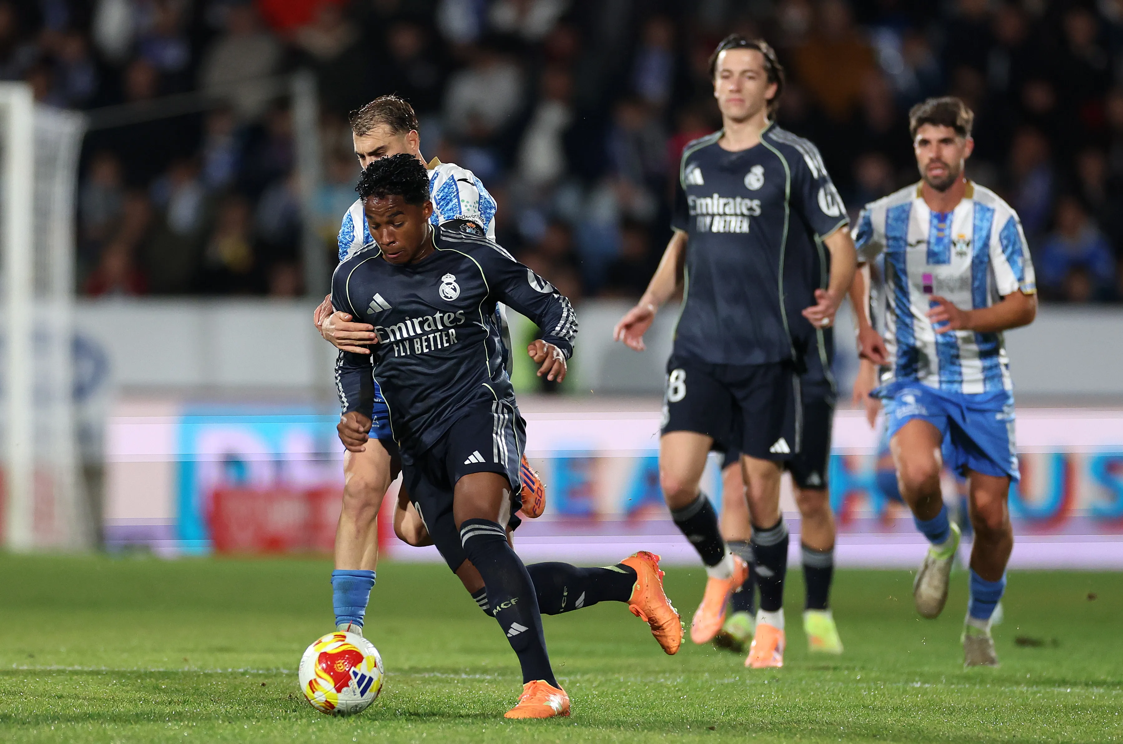 Endrick em campo pelo Real Madrid. (Photo by Florencia Tan Jun/Getty Images)