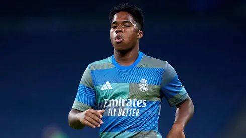 Endrick é emprestado pelo Real Madrid. Foto: Diego Souto/Getty Images