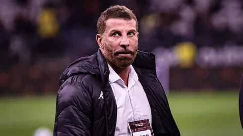 SP - SAO PAULO - 17/12/2025 - COPA DO BRASIL 2025, CORINTHIANS X VASCO - Pedrinho presidente do Vasco durante partida contra o Corinthians no estadio Arena Corinthians pelo campeonato Copa Do Brasil 2025. Foto: Fabio Giannelli/AGIF