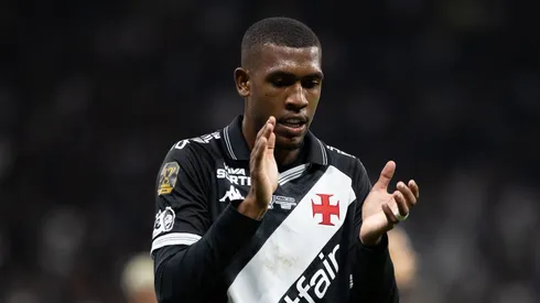 Rayan jogador do Vasco lamenta durante partida contra o Corinthians no estadio Arena Corinthians pelo campeonato Copa Do Brasil 2025. Foto: Joisel Amaral/AGIF