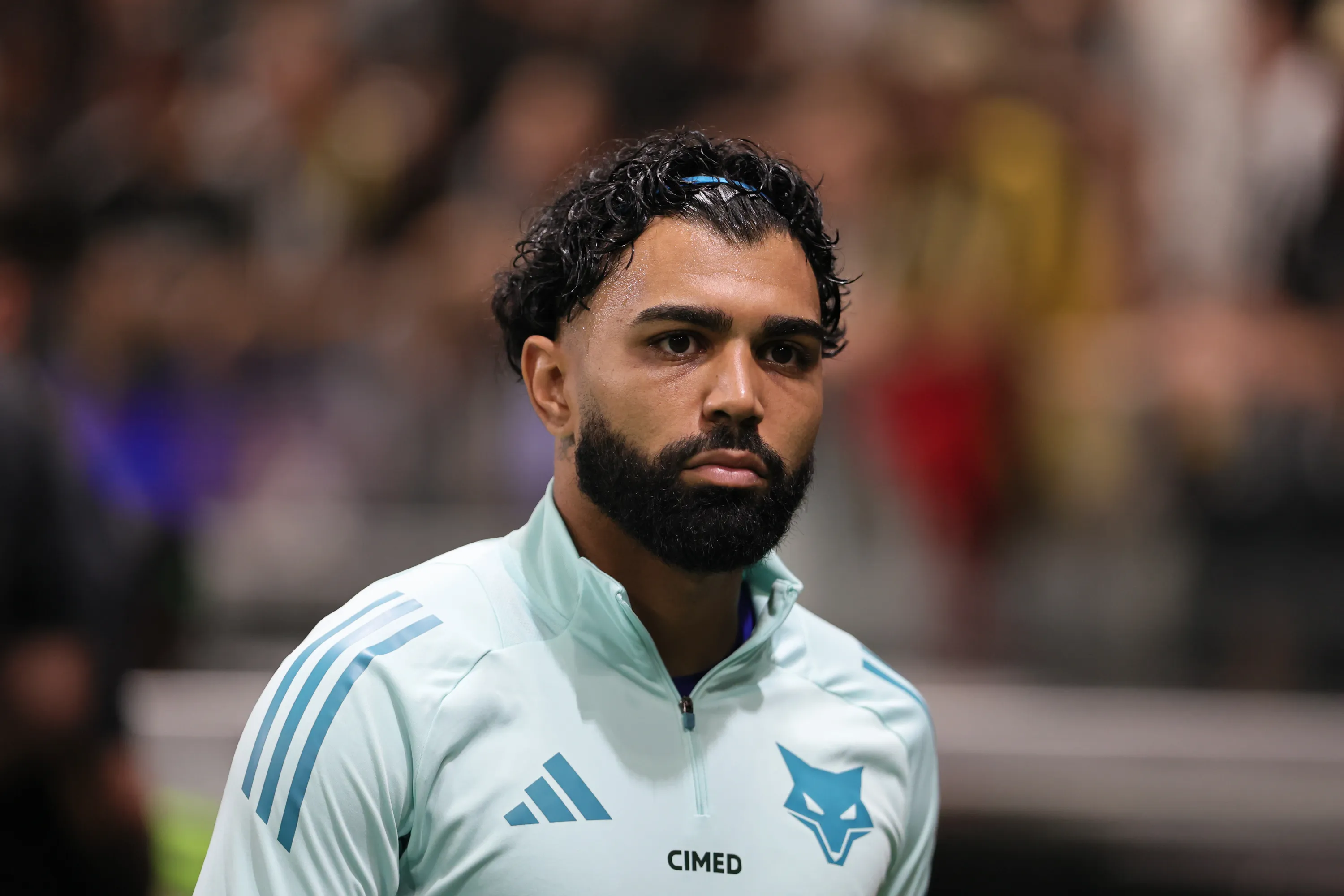 Gabriel Barbosa com a camisa do Cruzeiro – Foto: Gilson Lobo/AGIF