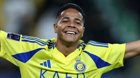 Wesley em campo pelo Al Nassr. (Photo by Abdullah Ahmed/Getty Images)