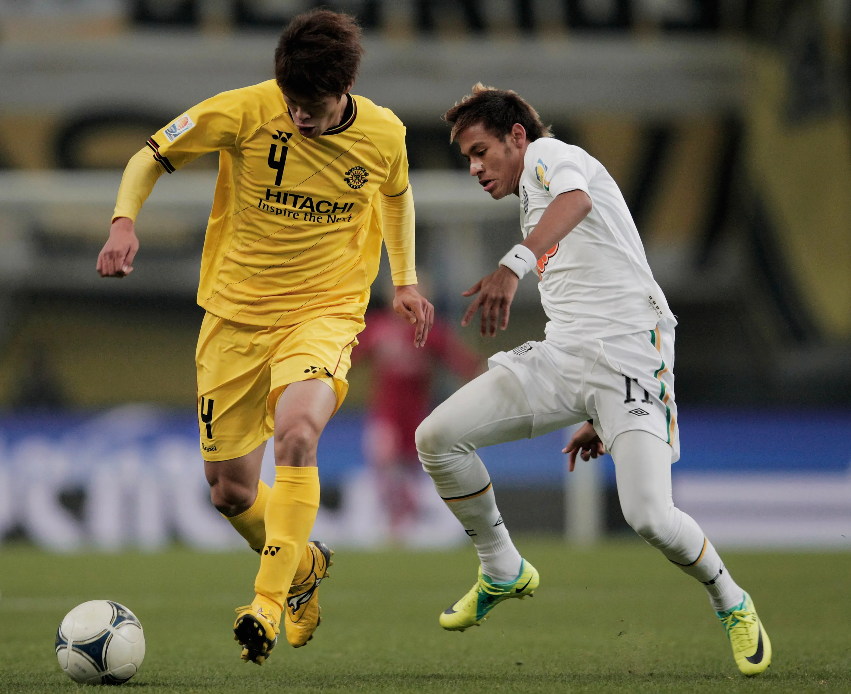 Neymar no Mundial de Clubes, em 2011. Foto: Lintao Zhang/Getty Images
