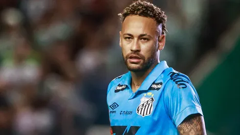 Neymar em campo pelo Santos. Foto: Luiz Erbes/AGIF