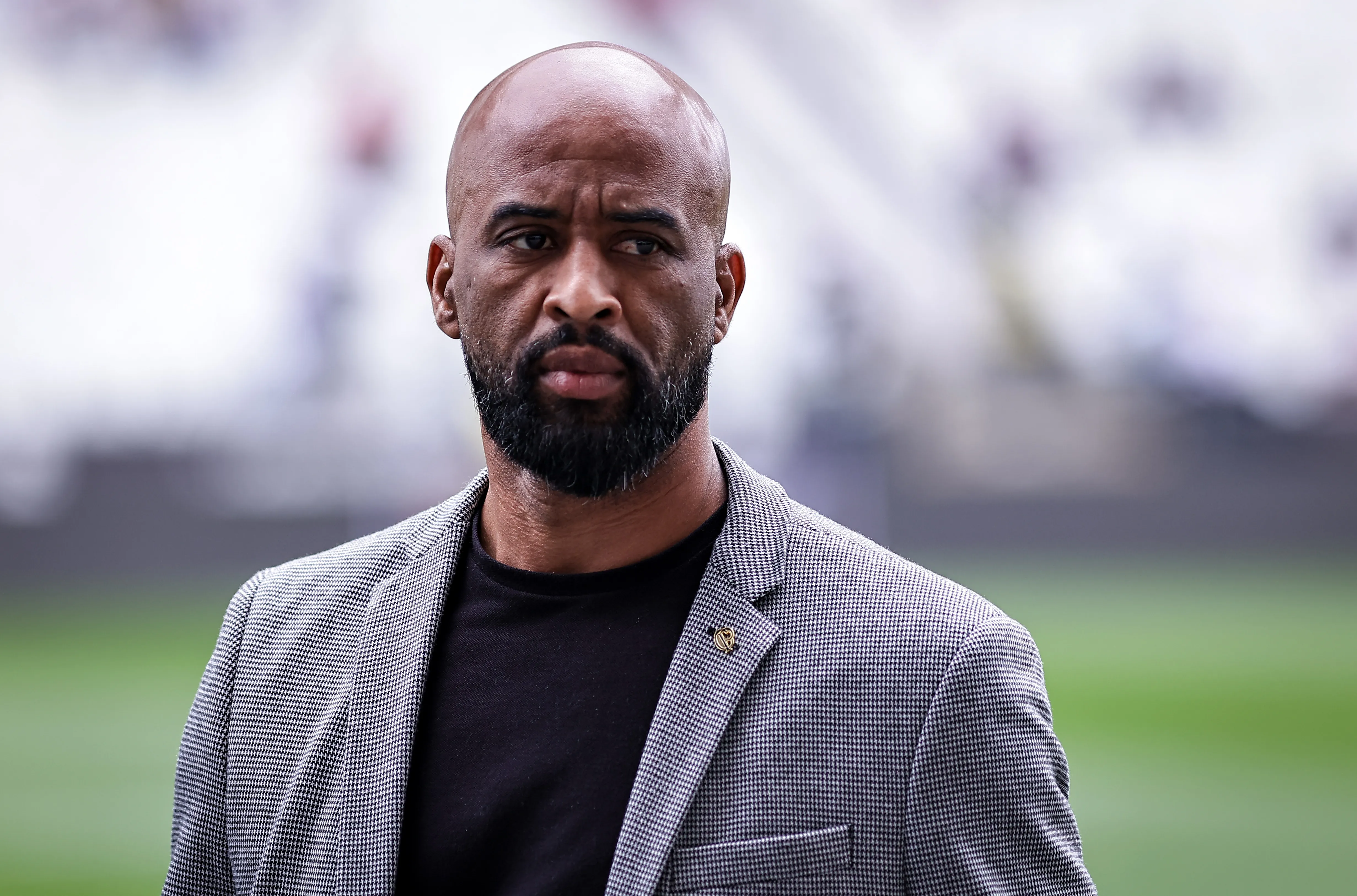 SP – SAO PAULO – 09/11/2025 – BRASILEIRO A 2025, CORINTHIANS X CEARA – Fabinho Soldado diretor do Corinthians antes da partida contra o Ceara no estadio Arena Corinthians pelo campeonato Brasileiro A 2025. Foto: Fabio Giannelli/AGIF