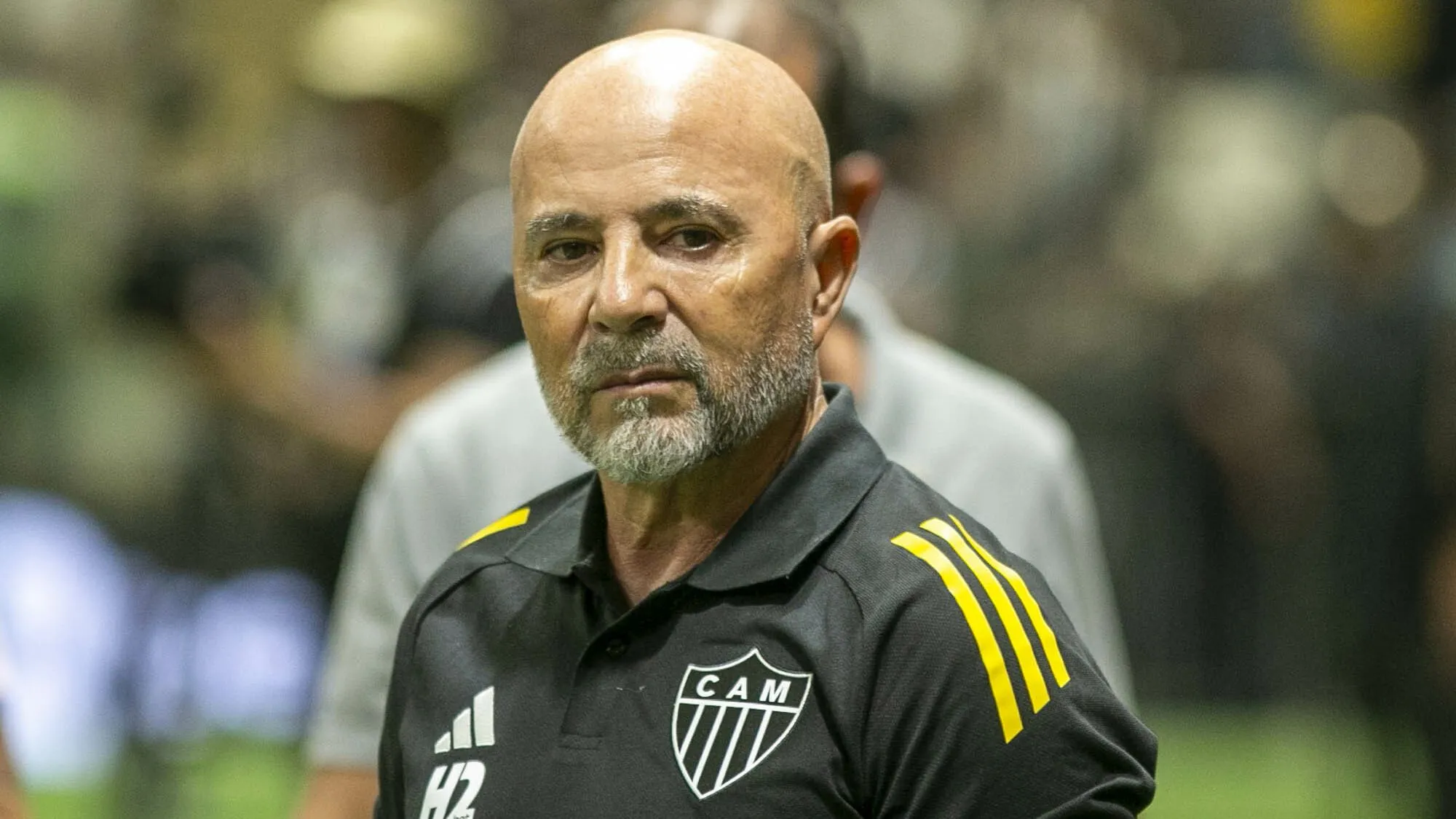 Jorge Sampaoli, técnico do Galo. Foto: Fernando Moreno/AGIF