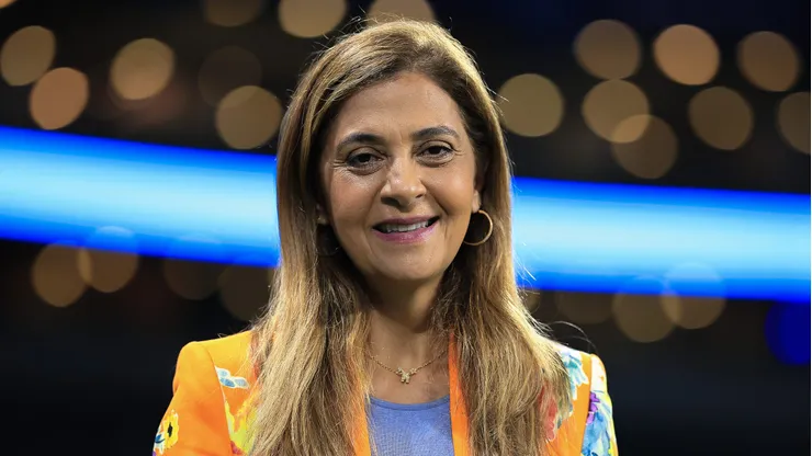 Leila Pereira, presidente do Palmeiras. Foto: Ettore Chiereguini/AGIF