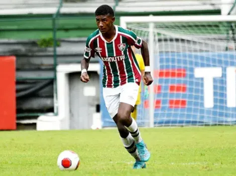 Fluminense recebe interesse do Botafogo pela promessa Wallace Davi