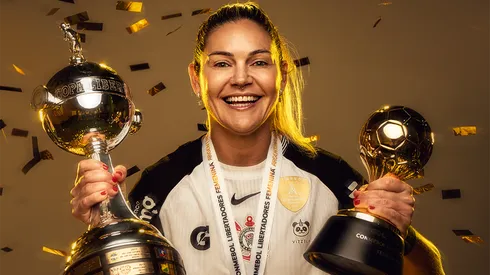 Gabi Zanotti é uma das líderes do elenco do Corinthians – Foto: Staff Images/Conmebol