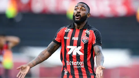 Ramon jogador do Vitoria durante partida contra o Sao Paulo no estadio Barradao pelo campeonato Brasileiro A 2025. Foto: Jhony Pinho/AGIF