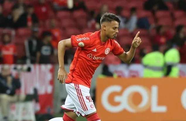 Gabriel Barros próximo de deixar o Internacional. Foto: Ricardo Duarte/Internacional