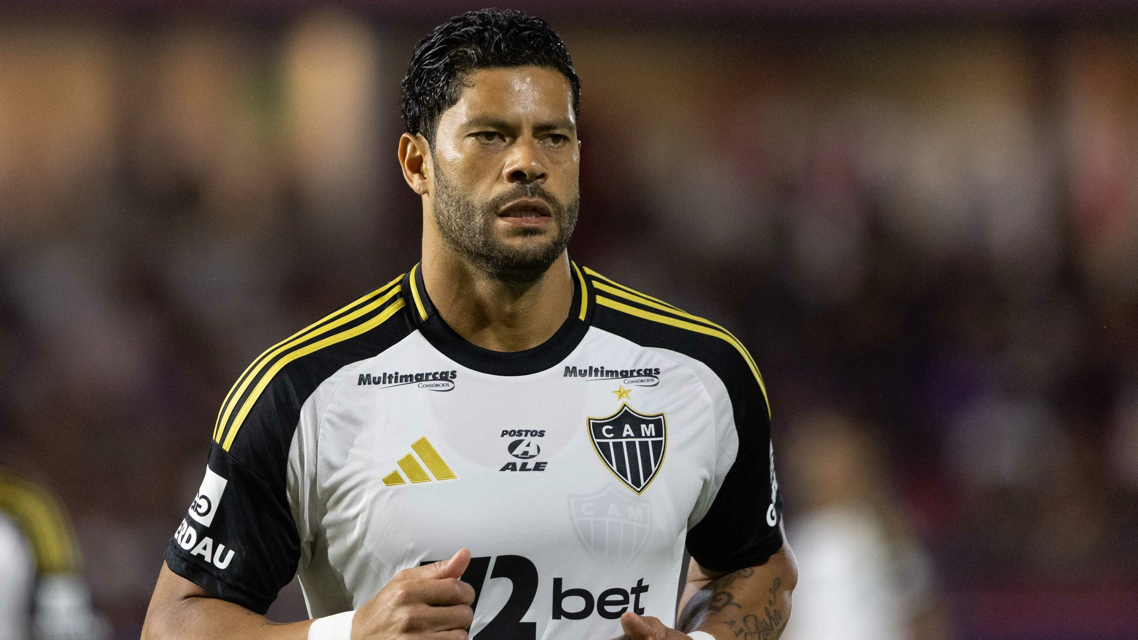 SP – BRAGANCA PAULISTA – 16/11/2025 – BRASILEIRO A 2025, BRAGANTINO X ATLETICO-MG – Hulk jogador do Atletico-MG durante partida contra o Bragantino no estadio Cicero De Souza Marques pelo campeonato Brasileiro A 2025. Foto: Joisel Amaral/AGIF