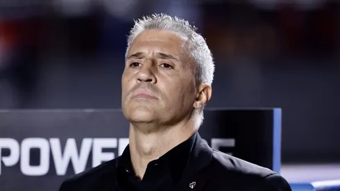 SP - SAO PAULO - 19/08/2025 - COPA LIBERTADORES 2025, SAO PAULO X ATLETICO NACIONAL - Hernan Crespo tecnico do Sao Paulo durante partida contra o Atletico Nacional no estadio Morumbi pelo campeonato Copa Libertadores 2025. Foto: Marcello Zambrana/AGIF