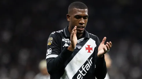 Rayan jogador do Vasco lamenta durante partida contra o Corinthians no estadio Arena Corinthians pelo campeonato Copa Do Brasil 2025. Foto: Joisel Amaral/AGIF