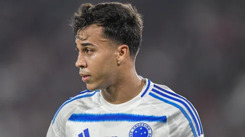 Kaio Jorge jogador do Cruzeiro durante partida contra o Fluminense no estadio Maracana pelo campeonato Brasileiro A 2025.
