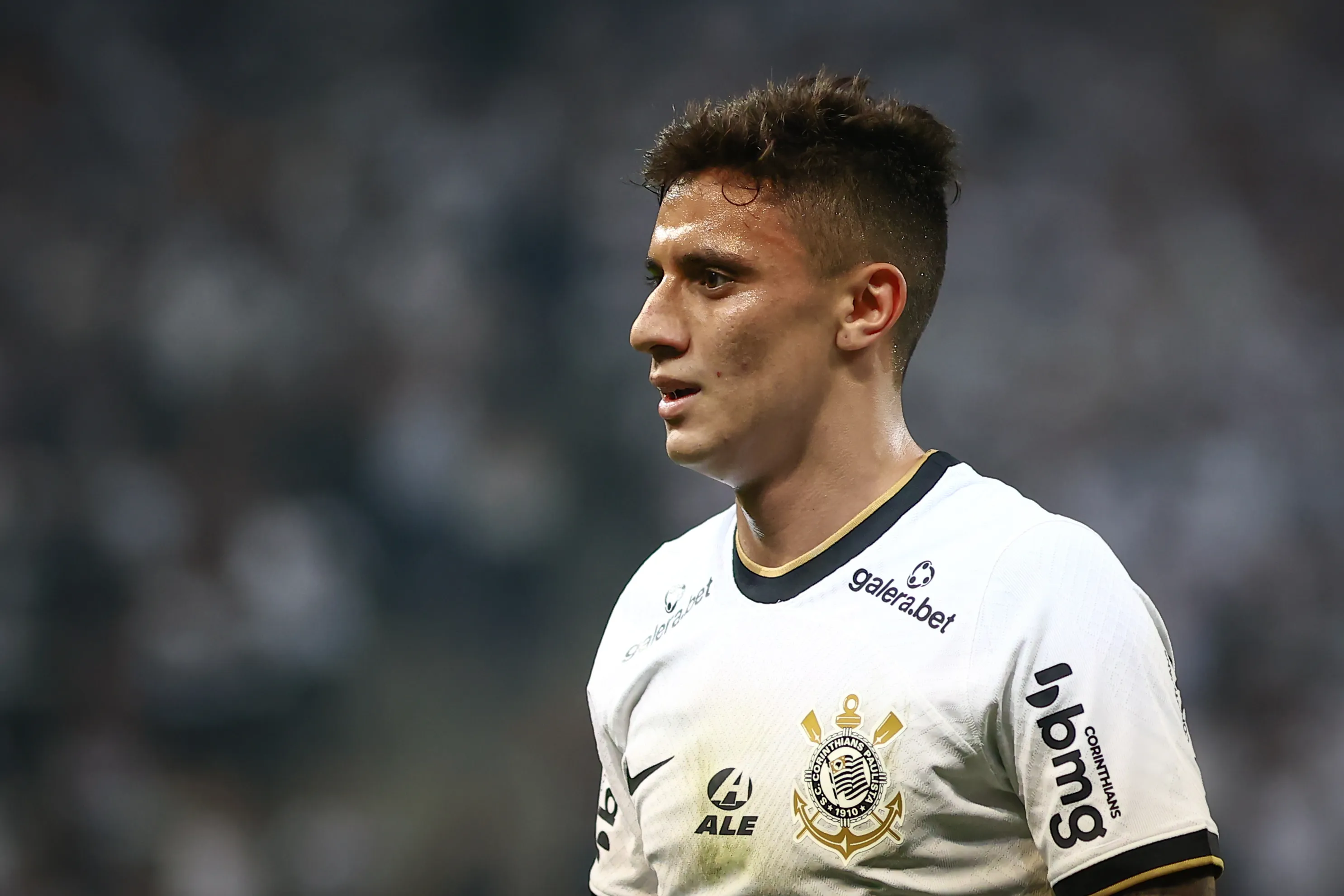 SP – Sao Paulo – 22/06/2022 – COPA DO BRASIL 2022, CORINTHIANS X SANTOS – Gustavo Mantuan jogador do Corinthians durante partida contra o Santos no estadio Arena Corinthians pelo campeonato Copa do Brasil 2022. Foto: Marcello Zambrana/AGIF