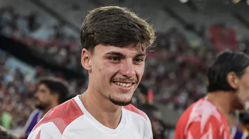 Breno Bidon jogador do time Branco durante partida contra o time vermelho no estadio Maracana pelo Jogo das Estrelas – Zico All Star Game 2025