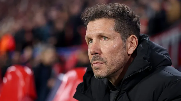 EINDHOVEN, NETHERLANDS - DECEMBER 09: Diego Simeone, Head Coach of Atletico de Madrid, is seen during the UEFA Champions League 2025/26 League Phase MD6 match between PSV Eindhoven and Atletico de Madrid at PSV Stadion on December 09, 2025 in Eindhoven, Netherlands. (Photo by Lars Baron/Getty Images)