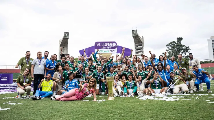 O Palmeiras conquistou o bi do Paulistão Feminino em cima do seu maior rival - Foto: Jhony Inacio/Ag. Paulistão