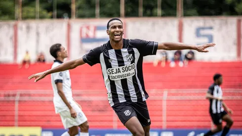 Guilherme, ex-atacante do Ceará. Foto: Gabriel Silva/Ceará SC