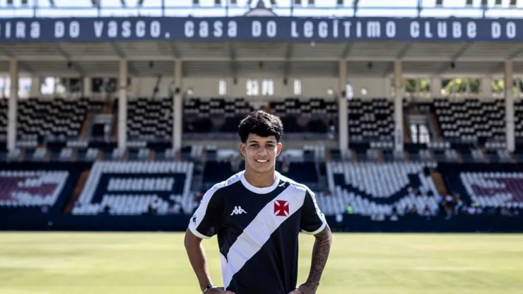 Luiz Lócio, promessa do Vasco, Foto: Vinicius Gentil