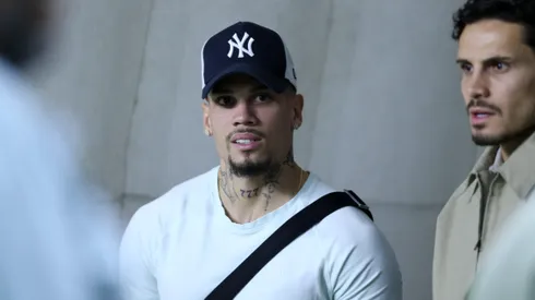 Paulinho jogador do Palmeiras durante a partida contra o Sport no Allianz Parque em Sao Paulo (SP), pelo campeonato Brasileiro A 2025.