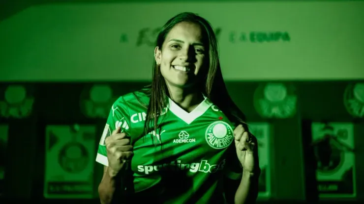 Duda Santos, do Palmeiras (Foto: Werner Flister/Palmeiras/by Canon)