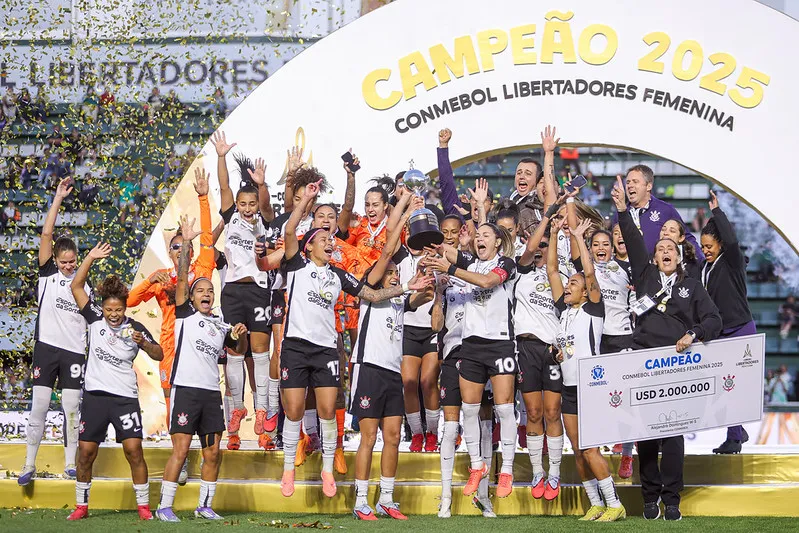 Gabi Zanotti é uma das capitãs do Corinthians – Foto: Staff Images Woman/Conmebol