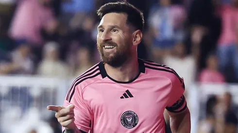 Messi durante partida pelo Inter Miami em 2025.