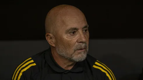 Sampaoli tecnico do Atletico-MG durante partida contra o Independiente del Valle no estadio Arena MRV pelo campeonato Copa Sul-americana 2025. Foto: Fernando Moreno/AGIF