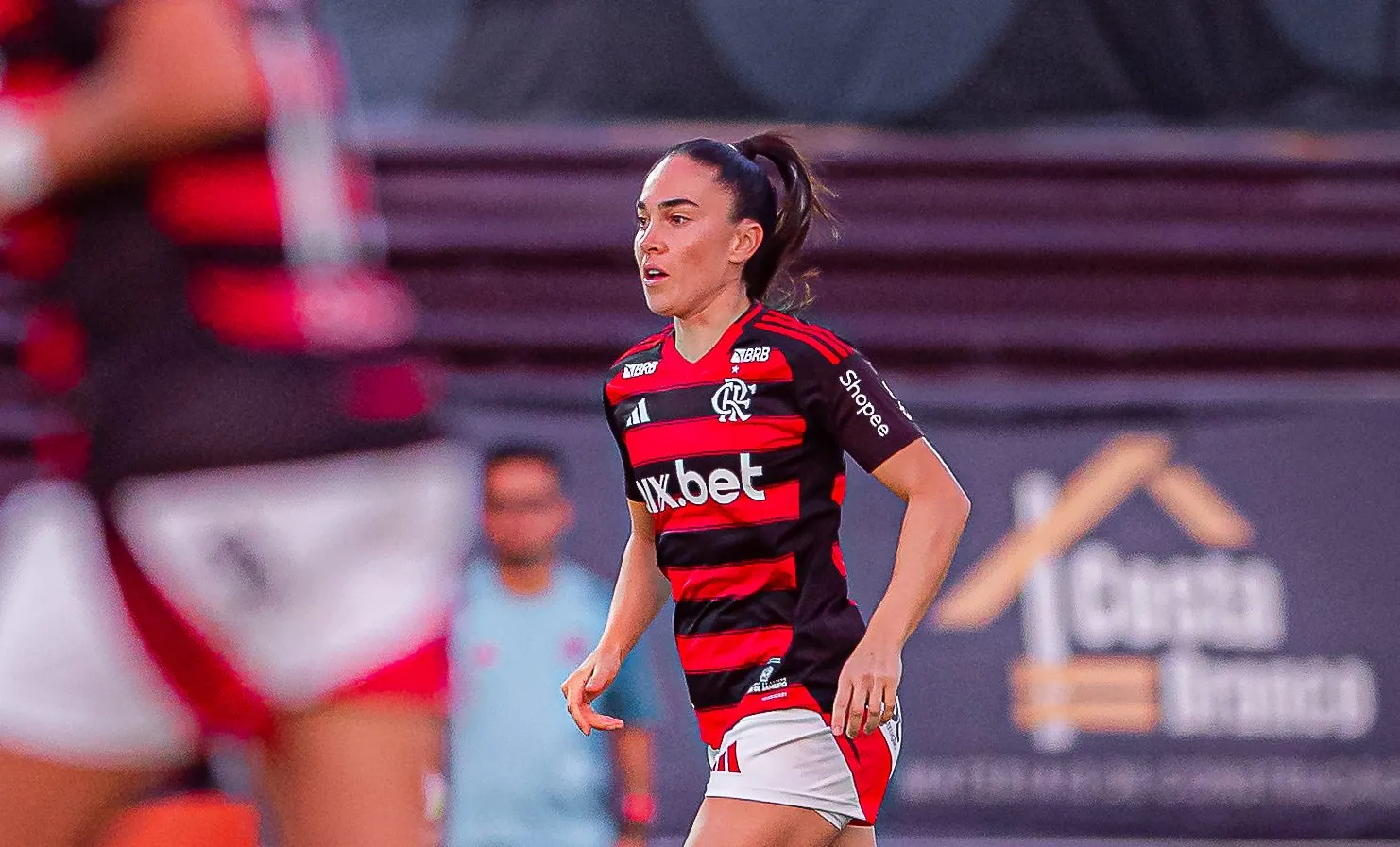 Agustina pelo Flamengo 