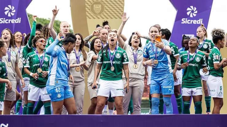 Palmeiras Feminino (Foto: Jhony Inácio/Ag.Paulistão)