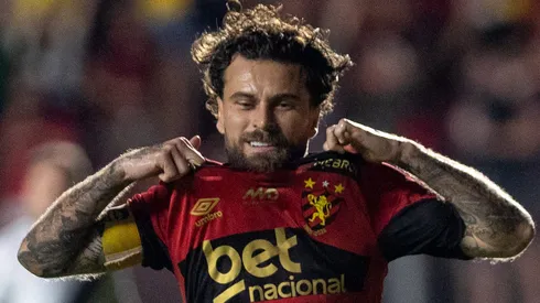 Lucas Lima em campo pelo Sport. Foto: Rafael Vieira/AGIF