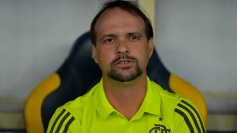 Mauricio Souza tecnico do Flamengo durante partida contra o Vasco no estadio Maracana pelo campeonato Carioca 2020. Foto: Thiago Ribeiro/AGIF