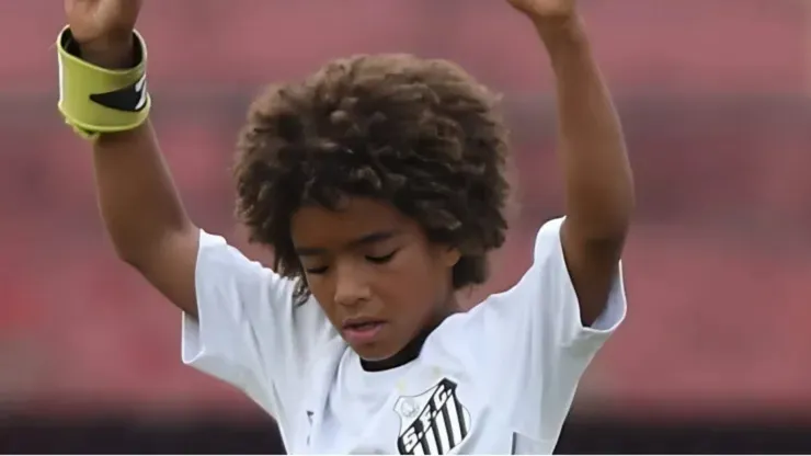 © Pedro Ernesto Guerra Azevedo/Santos FC- Kauan Basile, joia santista