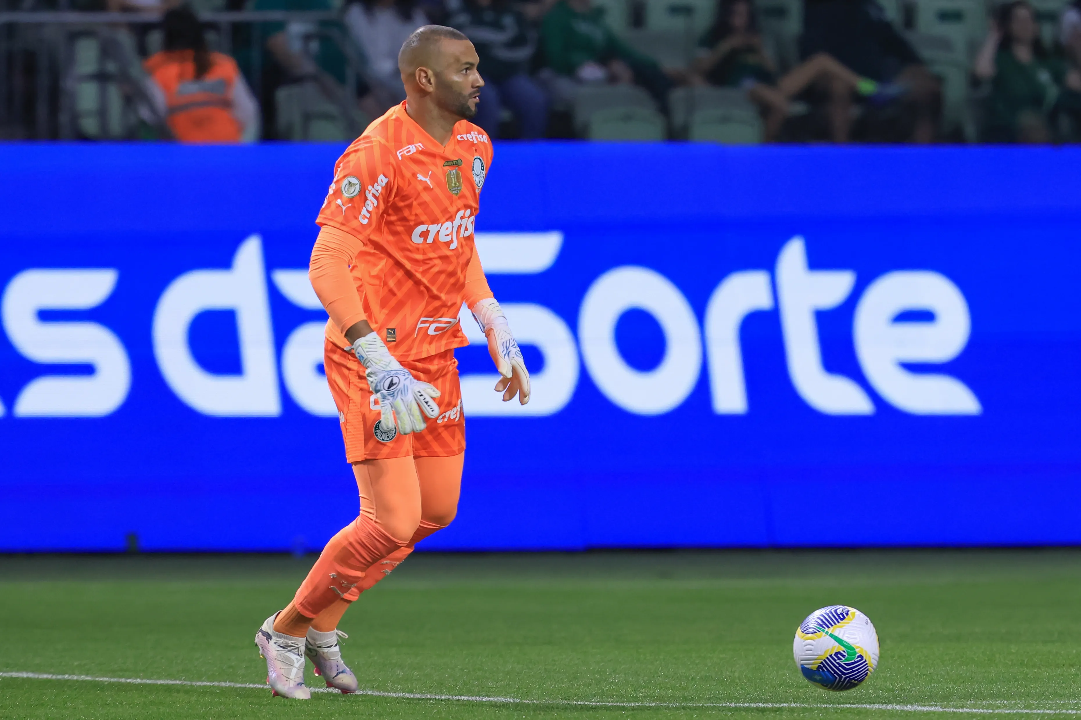 Weverton goleiro do Palmeiras. Foto: Marcello Zambrana/AGIF