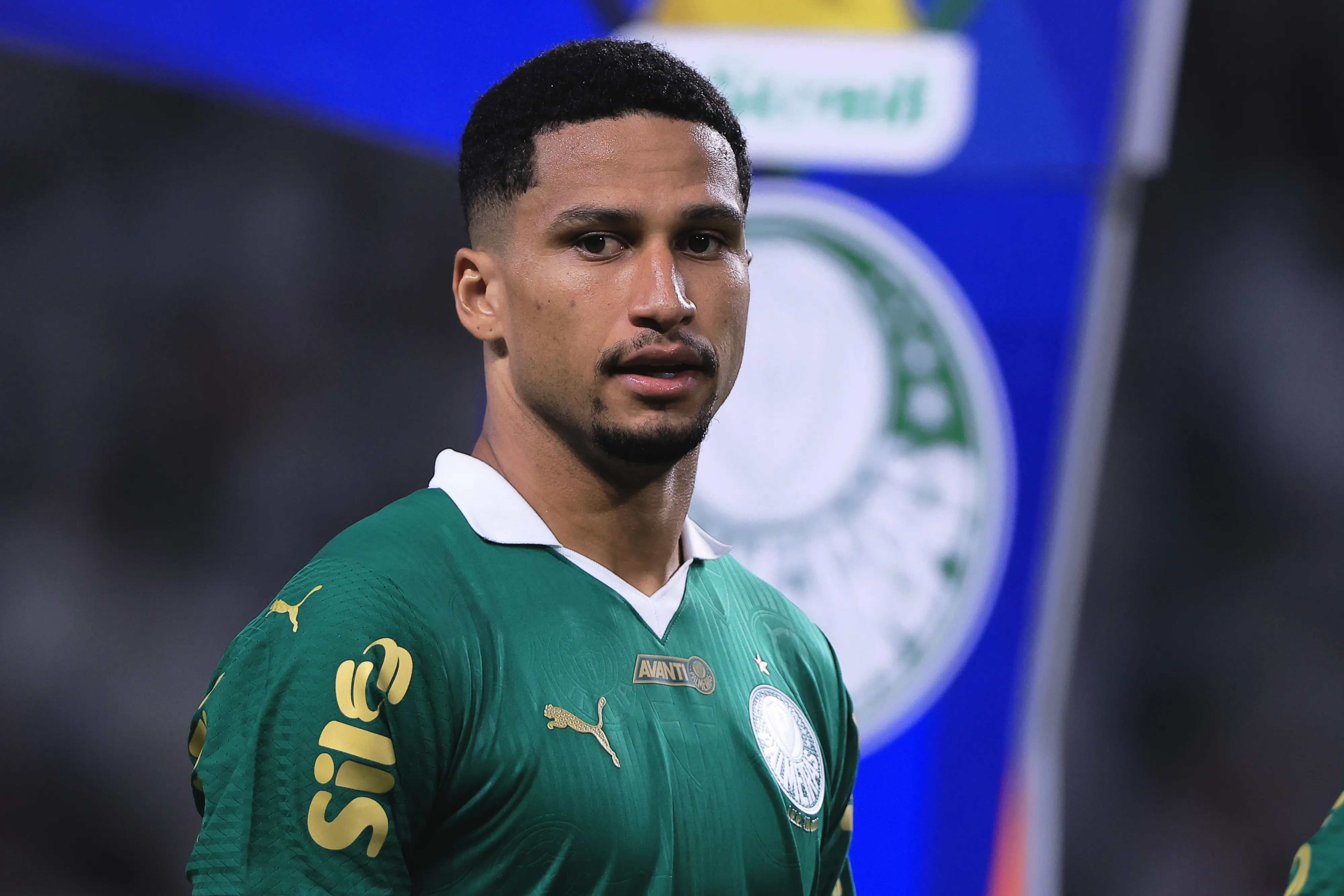 SP – SAO PAULO – 06/02/2025 – PAULISTA 2025, PALMEIRAS X CORINTHIANS – Murilo jogador do Palmeiras durante partida contra o Corinthians no estadio Arena Allianz Parque pelo campeonato Paulista 2025. Foto: Ettore Chiereguini/AGIF