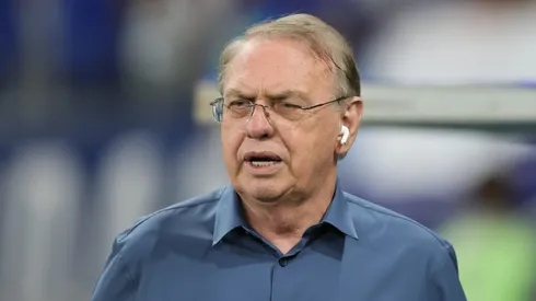 Osmar Stabile Presidente do Corinthians durante partida contra o Cruzeiro no estadio Mineirao pelo campeonato Brasileiro A 2025. Foto: Gilson Lobo/AGIF