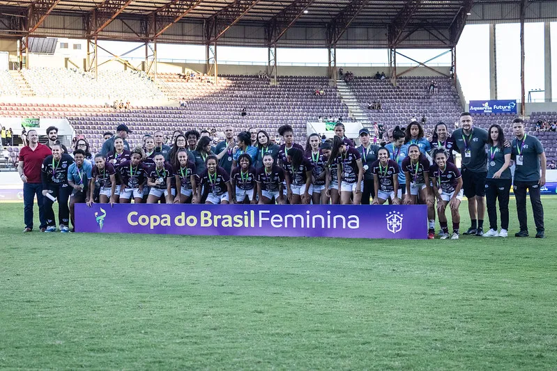 Raquel foi vice-campeã da Copa do Brasil Feminina com a Ferroviária em 2025 - Foto: Jonatan Dutra/Ferroviária