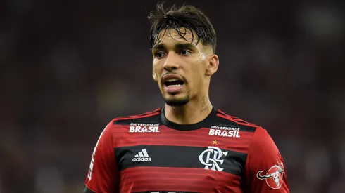 Lucas Paqueta jogador do Flamengo durante partida contra o Botafogo no estadio Maracana pelo campeonato Brasileiro A 2018.
