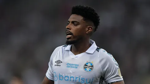 Jemerson jogador do Gremio durante partida contra o Fluminense no estadio Maracana pelo campeonato Copa Libertadores 2024.