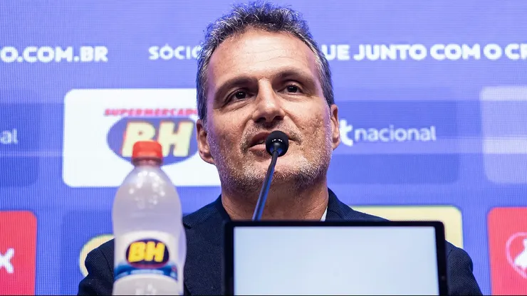 Bruno Spindel nega interesse do Cruzeiro em Igor Júlio. Foto: Gustavo Aleixo/Cruzeiro