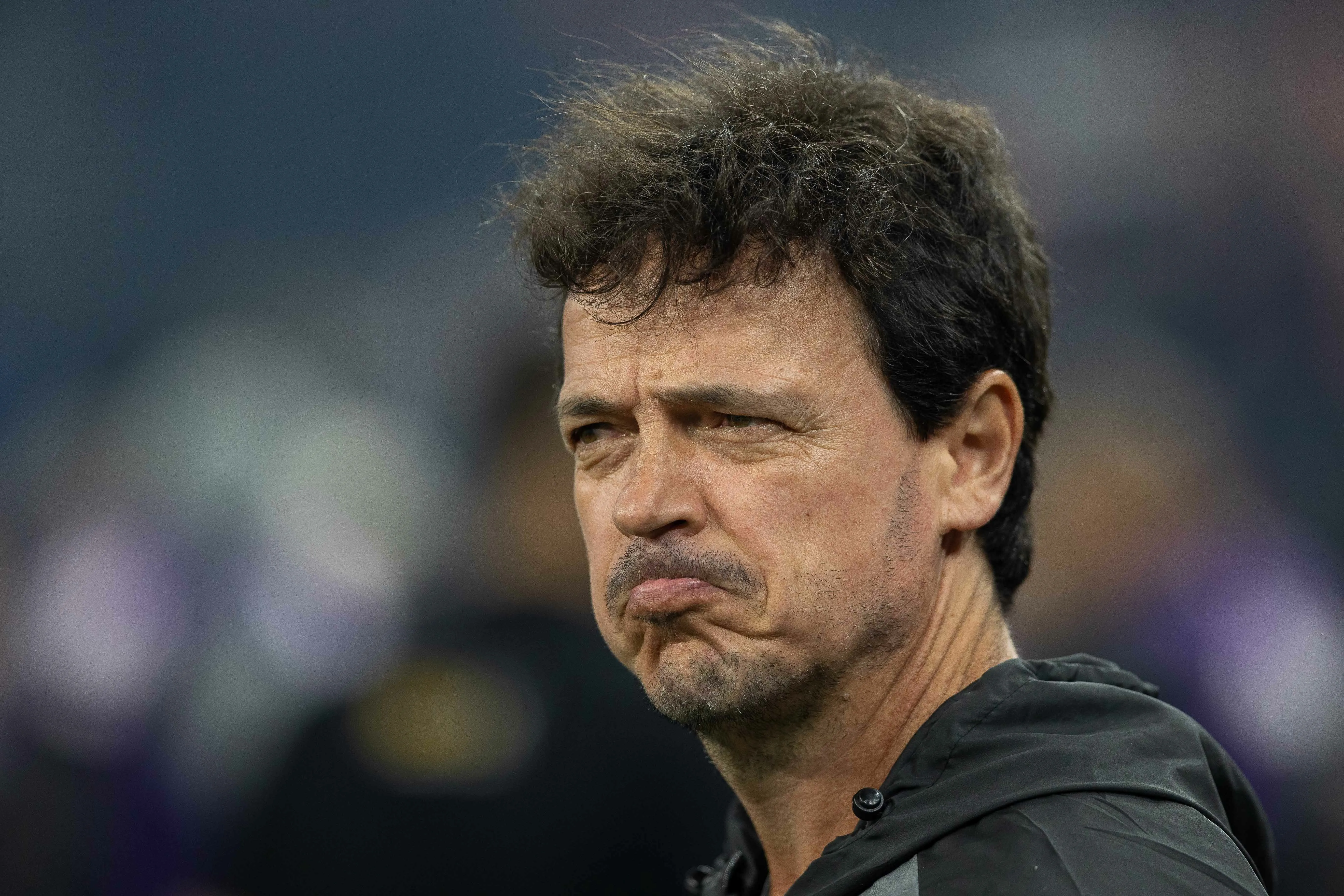 Fernando Diniz Silva tecnico do Vasco durante partida contra o Corinthians no estadio Arena Corinthians pelo campeonato Copa Do Brasil 2025. Foto: Joisel Amaral/AGIF