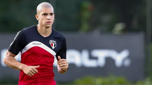Doria durante treino do Sao Paulo no CT da Barra Funda.