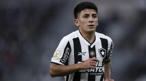 Thiago Almada jogador do Botafogo durante partida contra o Cuiaba no estadio Engenhao pelo campeonato Brasileiro A 2024.