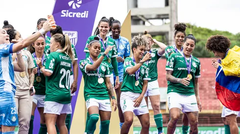 Palmeiras Feminino (Foto: Jhony Inacio/Ag. Paulistão)