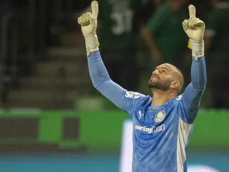Weverton se aproxima do Grêmio e discute saída do Palmeiras